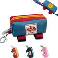 Zippered Canvas Poop Bag Holder with Carabiner – Happy Tails Co.