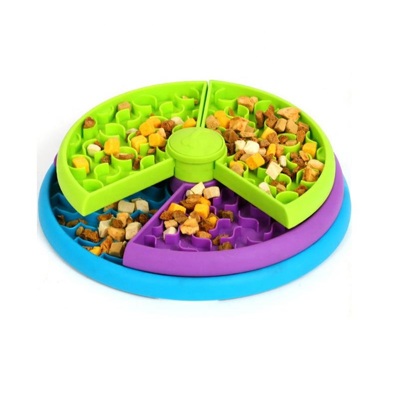 3-in-1 Rotating Slow Feeder Bowl & Lick Mat for Dogs – view 2