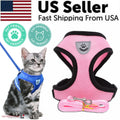 Escape-Proof Reflective Cat & Dog Harness with Leash – Happy Tails Co.