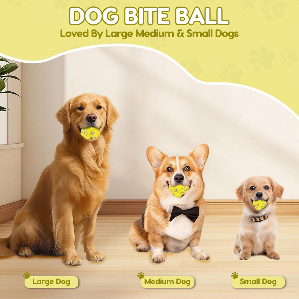 Tough Spike Ball Chew Toy for Aggressive Chewers – view 2