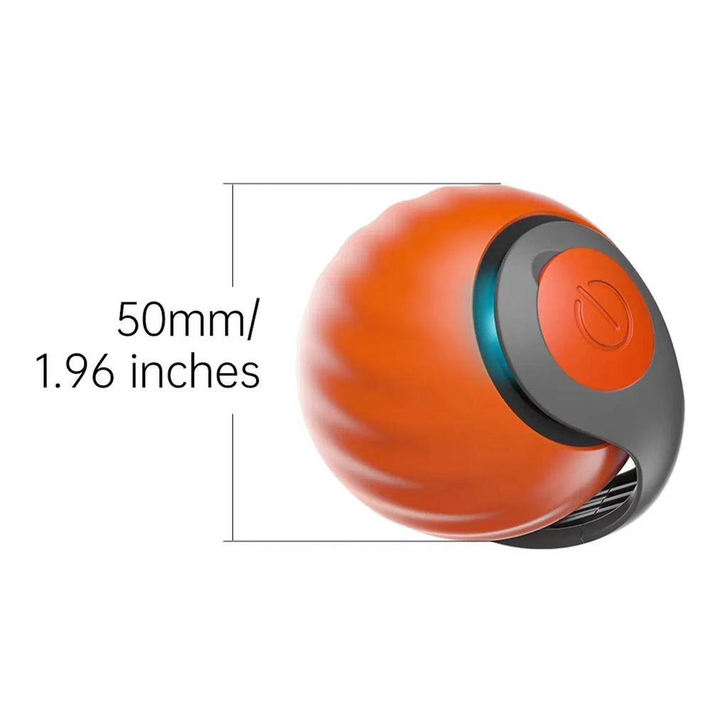 Interactive Rolling Cat Ball with Teaser Tail – view 3