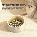 2-in-1 Switchable Slow Feeder Cat Bowl – Happy Tails Co.