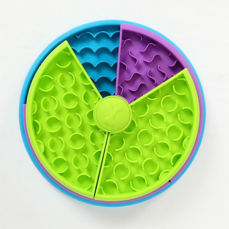 3-in-1 Rotating Slow Feeder Bowl & Lick Mat for Dogs – view 3