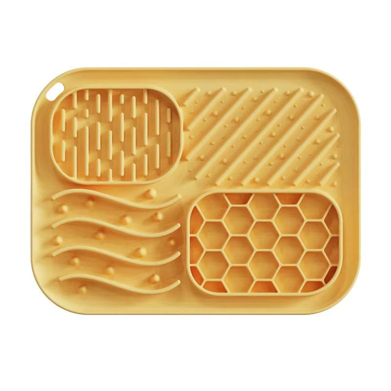 4-Zone Silicone Lick Mat with Suction Cups – view 2