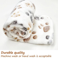 Fluffy Fleece Pet Blankets – 3 Pack – view 2