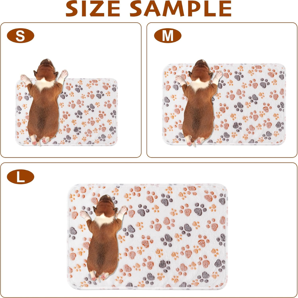Fluffy Fleece Pet Blankets – 3 Pack – view 3