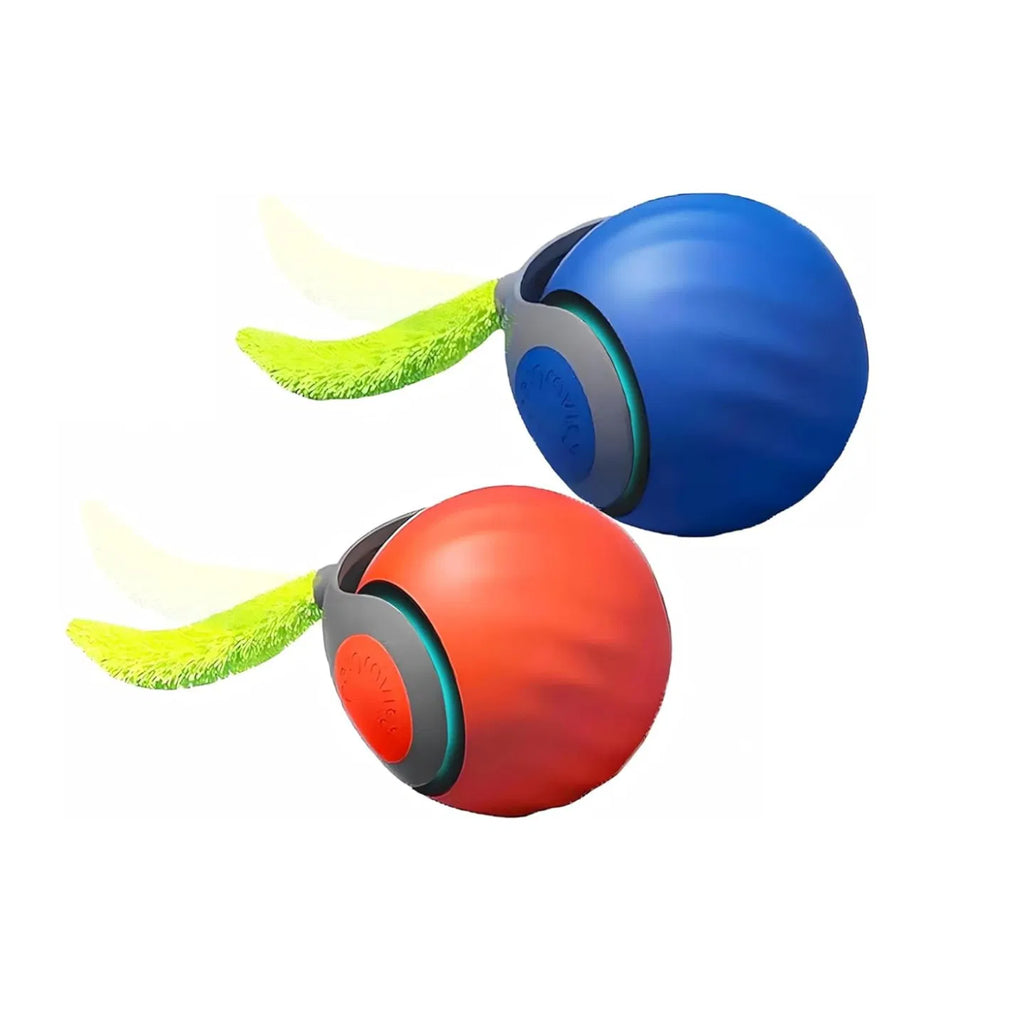 Interactive Rolling Cat Ball with Teaser Tail – view 2