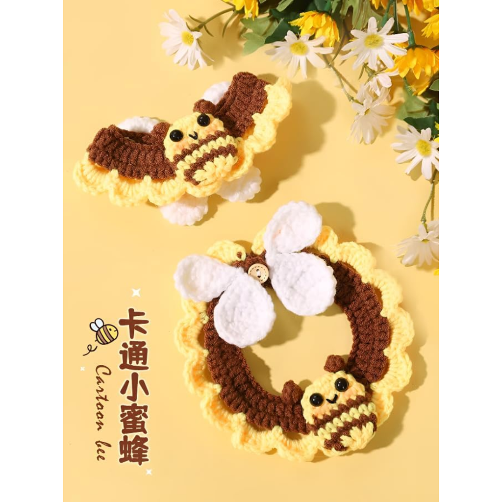 Adjustable Bee Pet Bandana Scarf – view 3