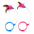 Wearable Feather Collar Teaser Toy for Cats – view 2