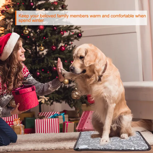 Waterproof Pet Heating Pad with Adjustable Temperature – Happy Tails Co.