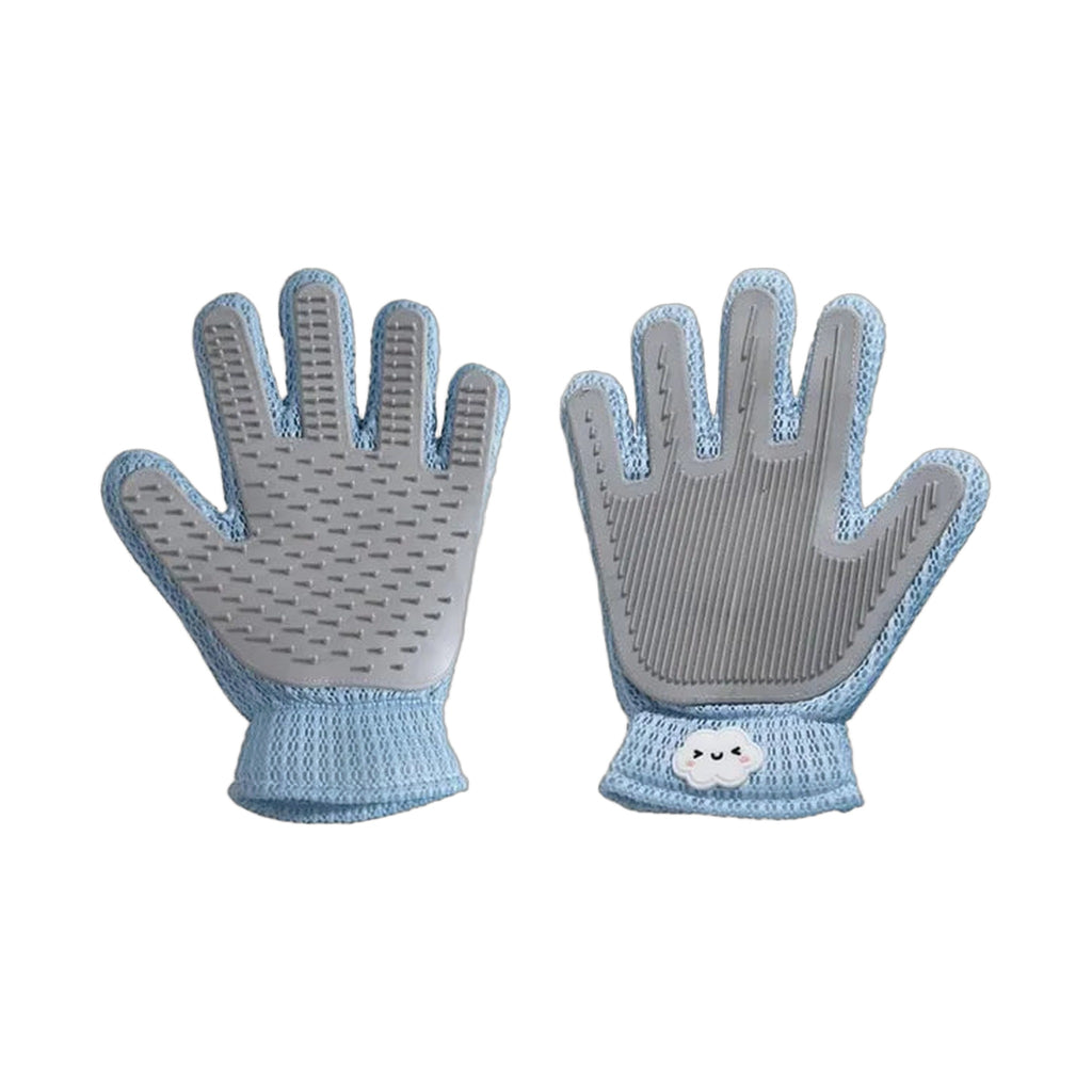 2-in-1 Deshedding Grooming Glove for Dogs & Cats – Happy Tails Co.