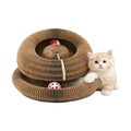 Kitty Curls Foldable Accordion Cat Scratcher with Ball – Happy Tails Co.