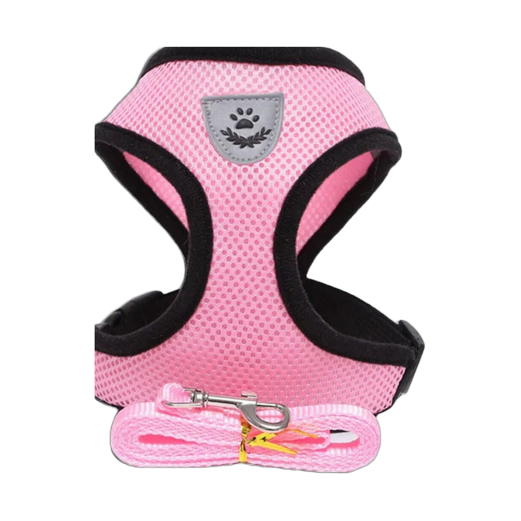 Escape-Proof Reflective Cat & Dog Harness with Leash – Happy Tails Co.